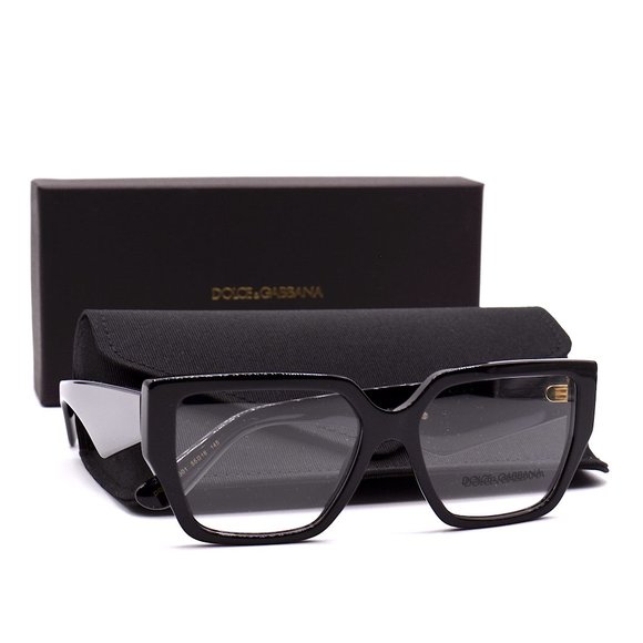 DOLCE&GABBANA DG3373 950 BLACK AUTHENTIC EYEGLASSES FRAME - Picture 9 of 12
